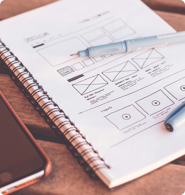 UX and UI design — user research, prototyping, and interface design